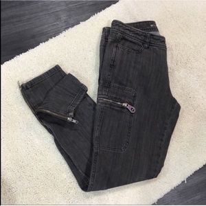 Michael Kors Moto Zipper Jeans